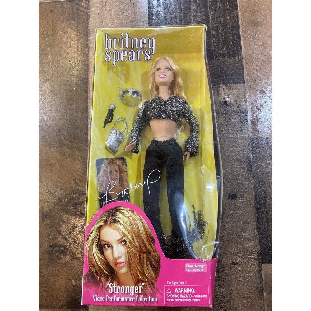 Britney Spears Stronger Video Performance Collection 2001 PlayAlong #20000